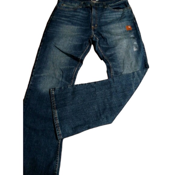 Men's True Craft Denim Jeans Size 36 X 32 Bootcut New W Sticker Tag Never Worn - Picture 1 of 14